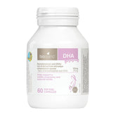 Front view of Bio Island DHA for Pregnancy 60 Softgel Capsules bottle